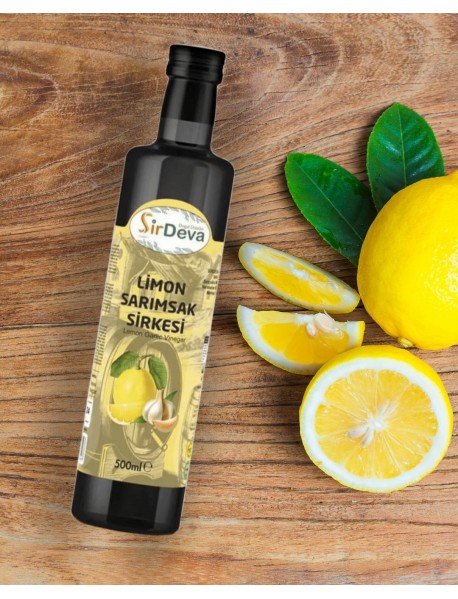 SirDeva Limon Sarımsak Sirke 500 ml.